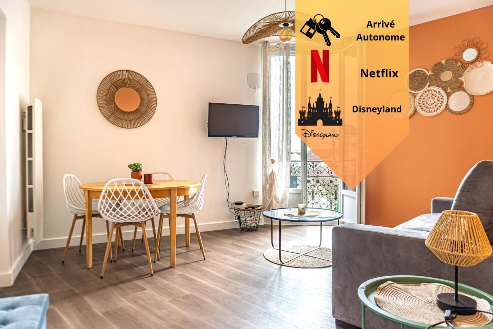Appartement Elegant Proche De Disneyland Paris Vaires-sur-Marne Εξωτερικό φωτογραφία